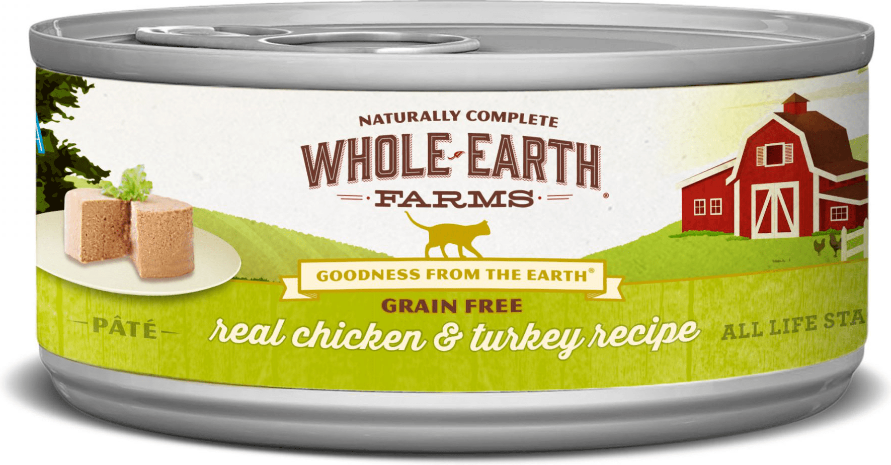 Whole Earth Farms Grain Free Real Chicken & Turkey Recipe (Pate)